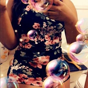 Two Piece Floral Set